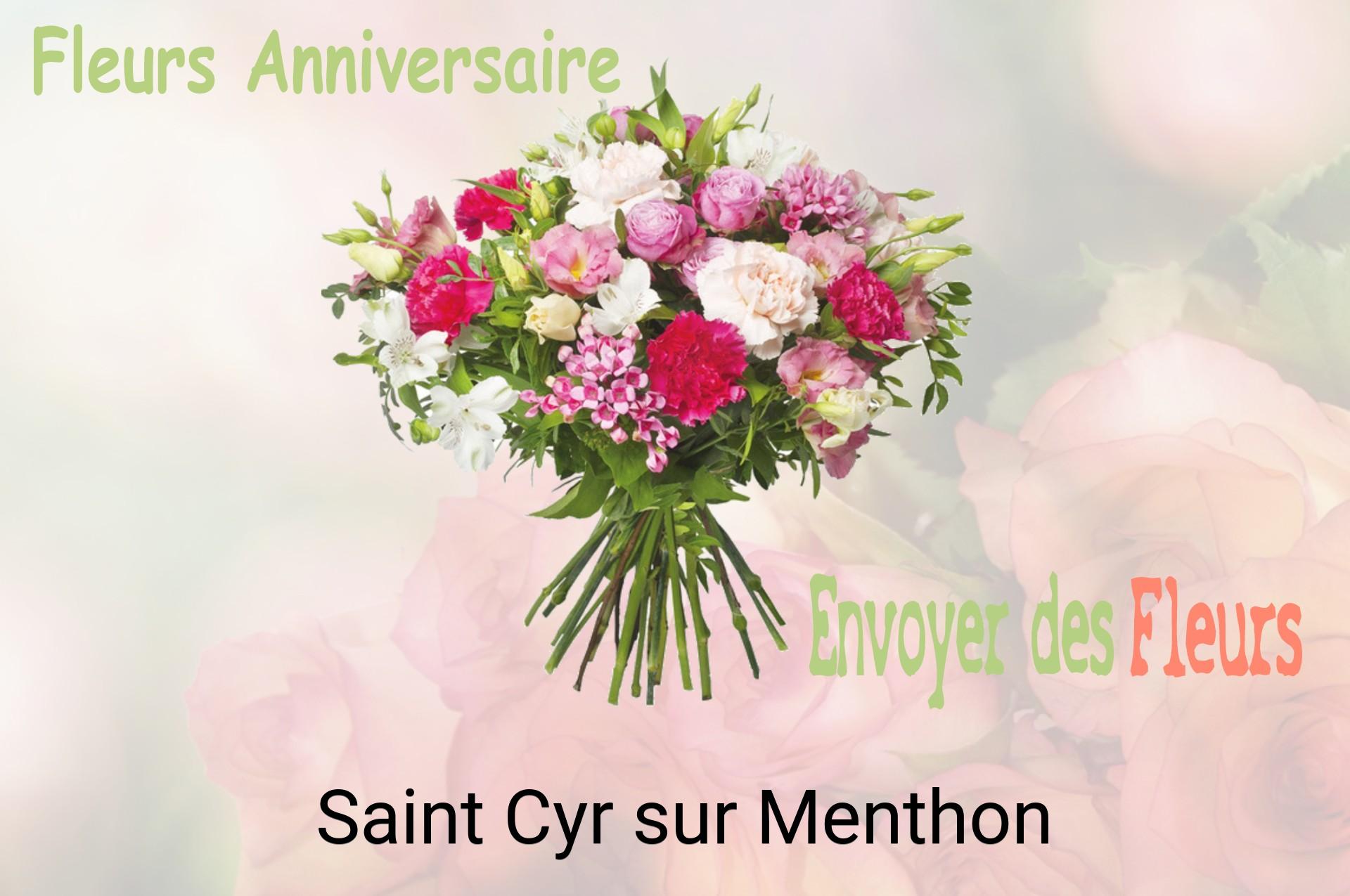 Bouquet de fleurs d’anniversaire livré à Saint-Cyr-sur-Menthon